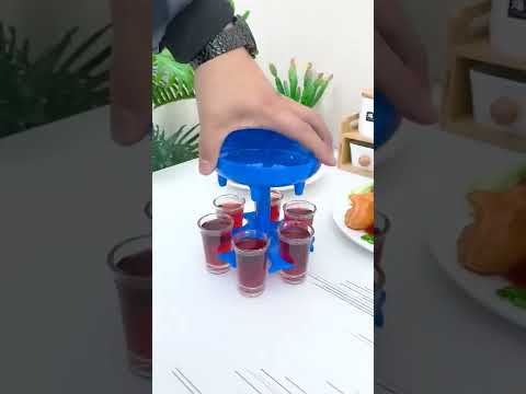 6 Shot Glass Dispenser And Holder