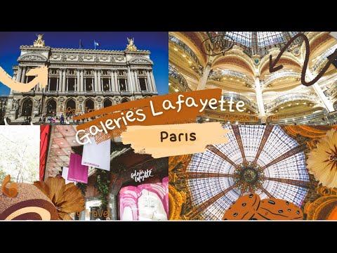 เที่ยวยุโรป ฝรั่งเศส ปารีส EP18 : ชอปปิ้งที่ Galeries Lafayette Haussmann & Cafe de la Paix