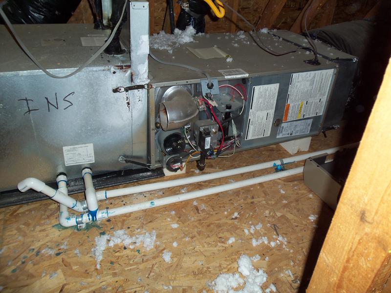 Furnace In Attic - Inspecting Hvac Systems - Internachi®️ Forum