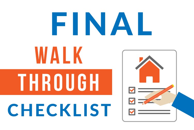 Final Walk Through Check List (Don'T Sign Closing Papers Until You'Ve  Reviewed This List!)