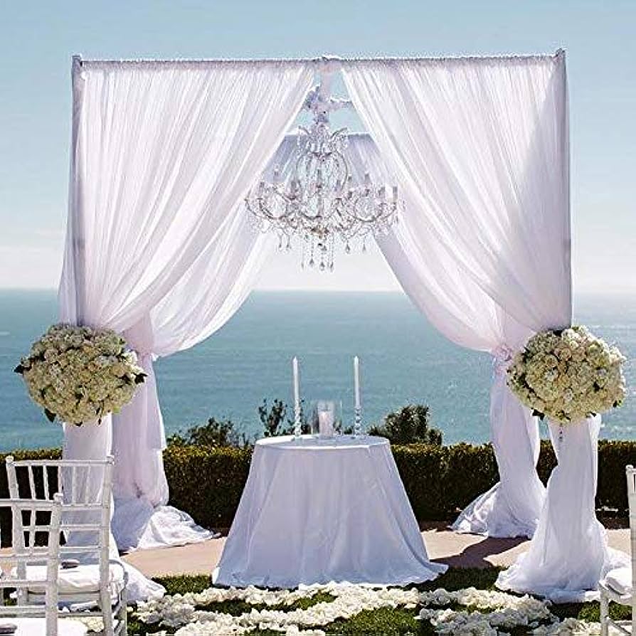 Amazon.Com: Balsa Circle 10 Ft Adjustable 4 Post Height Canopy Chuppah  Mandap Hardware Kit Outdoor Wedding Decorations Photo Booth Photography  Party Supplies : Electronics