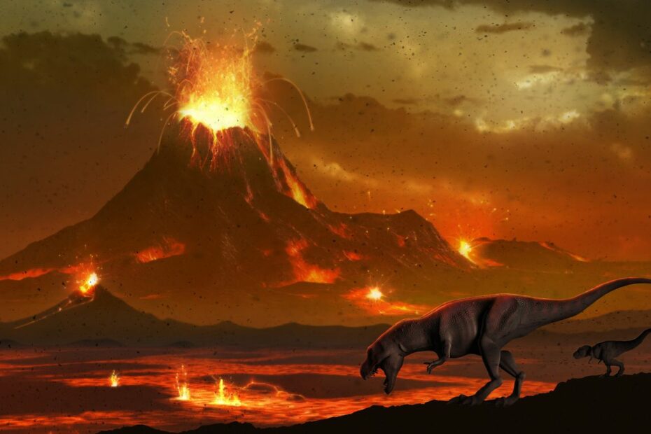 An Asteroid And Volcano 'Double Punch' Doomed The Dinosaurs: Study | Space