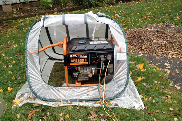 Generator Safety Tips: Use A Portable Generator Shelter