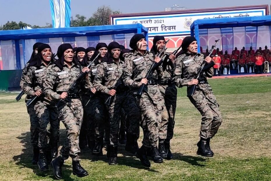 First Women Team Inducted In Crpf'S Cobra Commando Unit