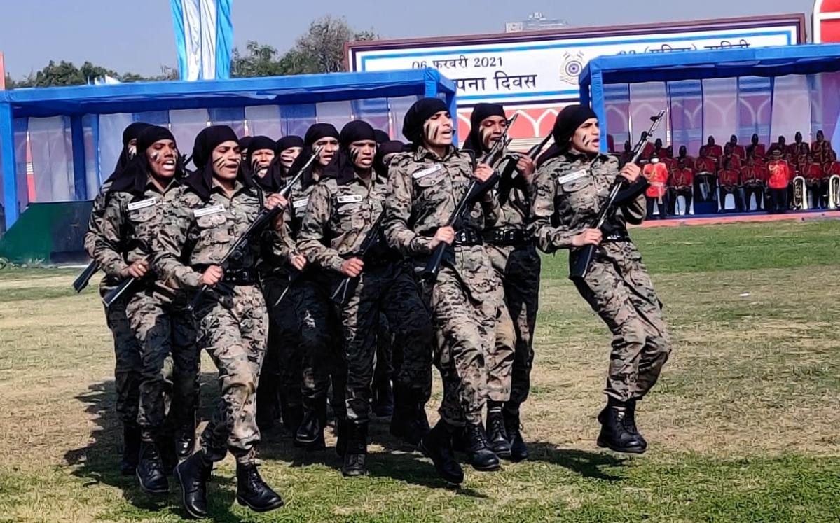 First Women Team Inducted In Crpf'S Cobra Commando Unit