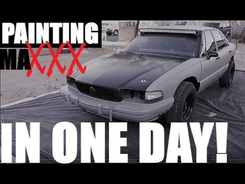 Painting My Car In A Day! (Came Out Sick!!!!) - Youtube