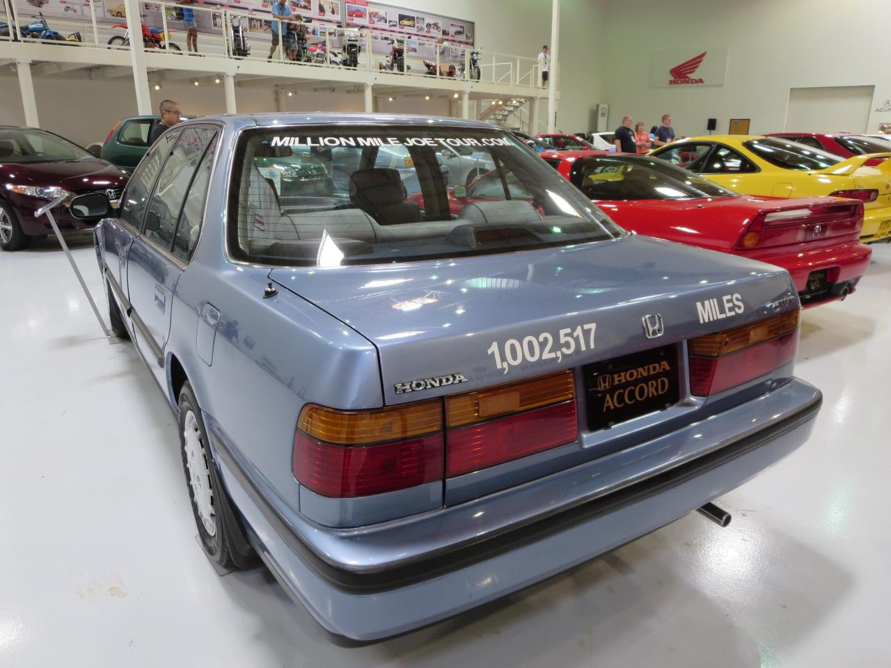 Honda Accord With Over 1 Million Miles. Car In The Ahm Collection Museum,  Torrance, Ca. : R/Mildlyinteresting