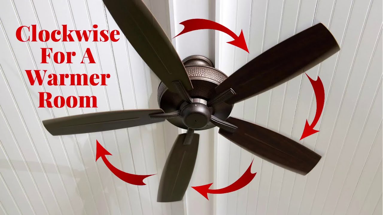 Warm Your Room In Winter Using Your Ceiling Fan - Youtube