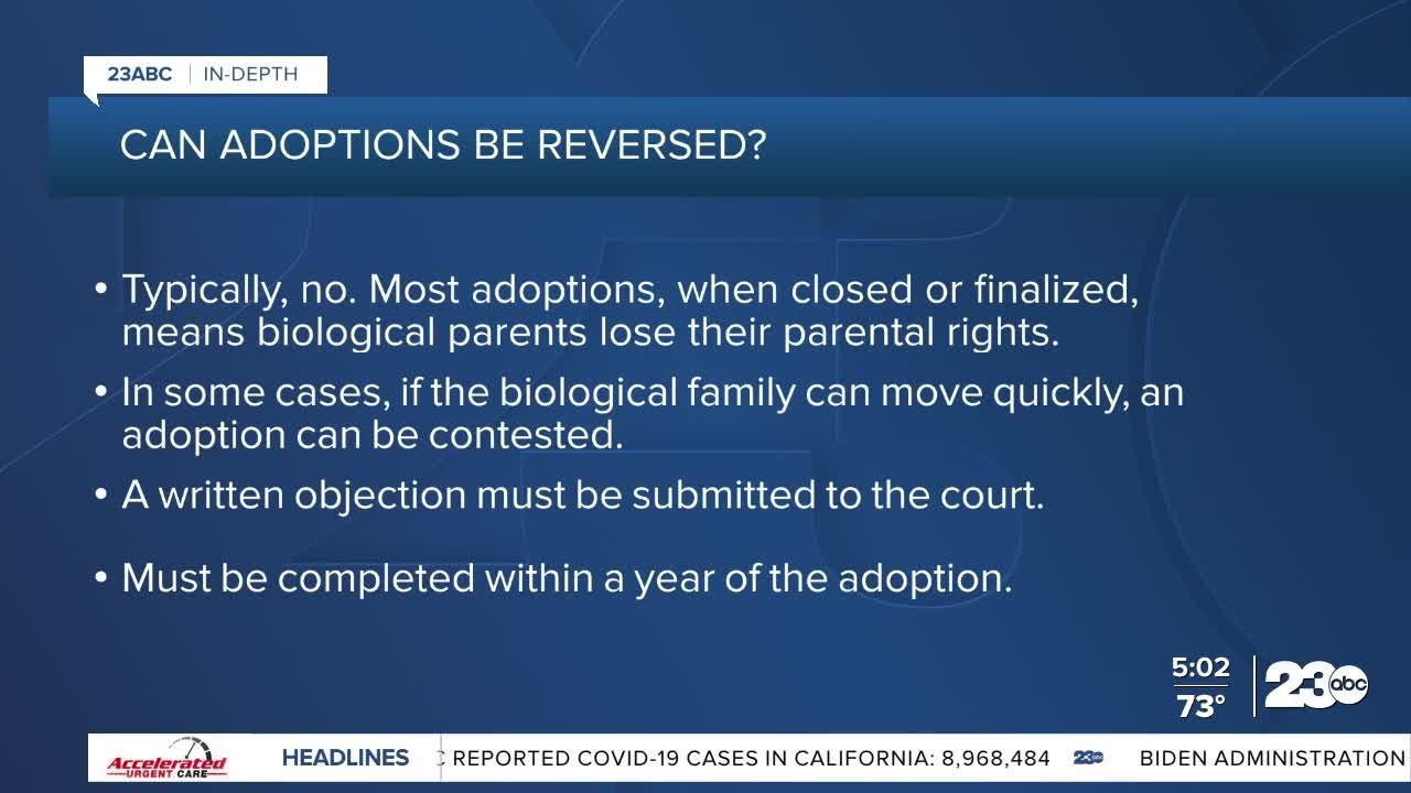 23Abc In-Depth: Can Adoptions Be Reversed? - Youtube