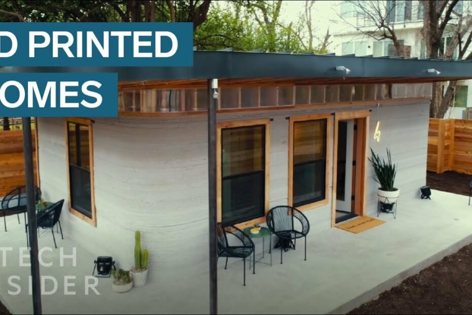 3D-Printed Home Can Be Constructed For Under $4,000 - Youtube