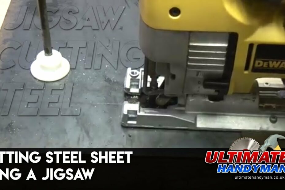 Cutting Steel Sheet Using A Jigsaw - Youtube