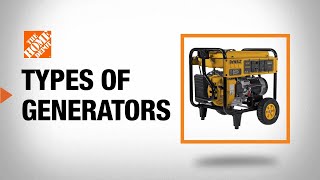 Generator Buying Guide - The Home Depot