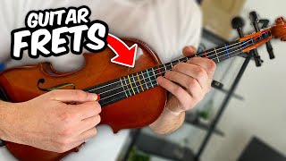 Can You Turn A Violin Into A Guitar? - Youtube