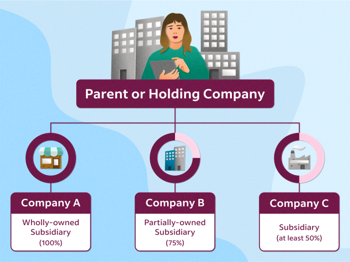 How Does A Holding Company Operate? Pros, Cons And Example | Indeed.Com