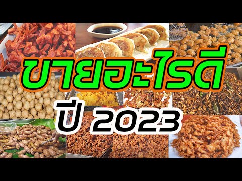 ขายอะไรดีปี2023 (  20 ของทอดลงทุนน้อยขายดี  )  #ขายอะไรดี   #ของกินขายดี