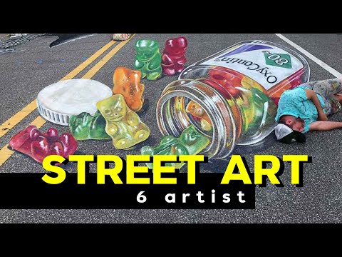 สตรีทอาร์ตแนวอินดี้  6 ศิลปิน / Street Art  6 artist  EP11