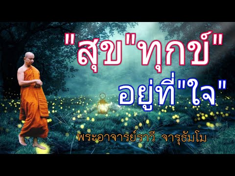 #สุข_ทุกข์_อยู่ที่ใจ_1ล้านวิว พระอาจารย์ราวี จารุธัมโม