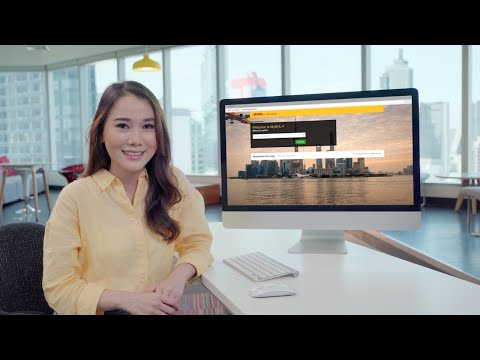 เริ่มต้นขนส่งด่วนระหว่างประเทศด้วย MyDHL+ | Start your international shipping with MyDHL+