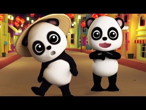 ถ้าคุณมีความสุขและคุณรู้มัน | เด็กสัมผัส | 3D Nursery Rhymes | Baby Bao Panda | If You are Happy